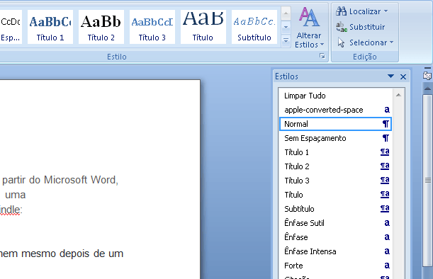 Como Publicar eBooks na Amazon Word para Kindle