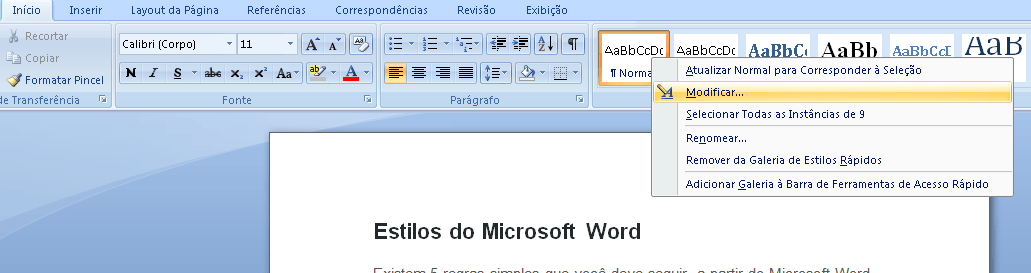 Como Publicar eBooks na Amazon Modificar estilos