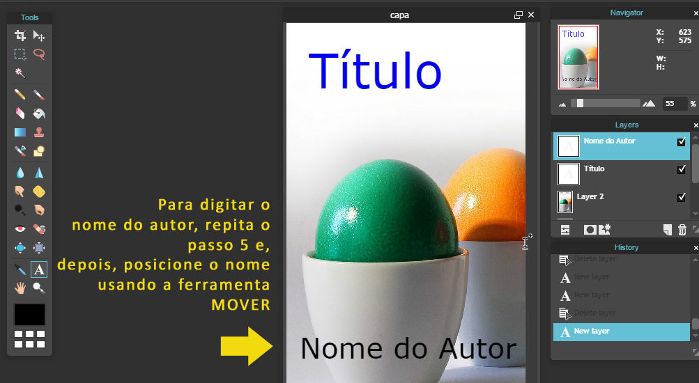 capas para ebooks na Amazon