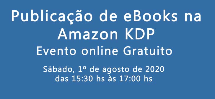 Publicação de ebooks e livros na Amazon KDP