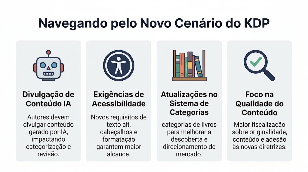 Como Publicar eBooks na Amazon Amazon KDP 2026: as novidades para Autores