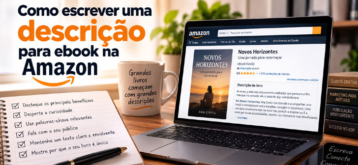 Como escrever uma descrição para ebook na Amazon
