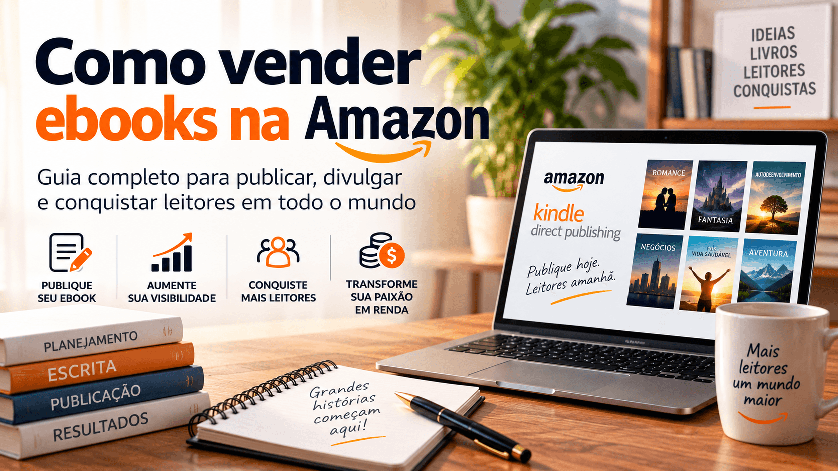 Como vender ebooks na Amazon